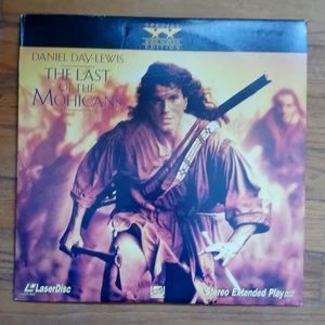 The Last of the Mohican Laser Video Disc LaserVision LaserDisc